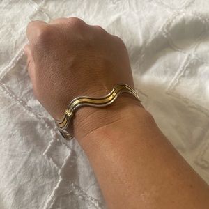 Very cool curvy bangle bracelet